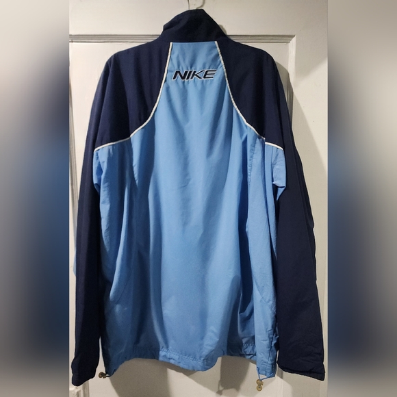Vintage Y2K Nike Men's Blue and Light Blue Jacket size L - Picture 5 of 5